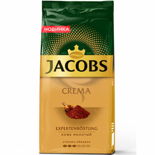 Jacobs Кофе молотый Crema, 70 гр thumbnail