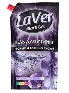 Средство жидкое (гель) Laver Black Gel для стирки черных тканей  thumbnail