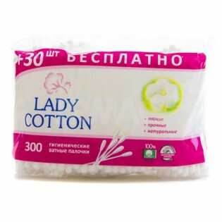 Ватные палочки "Lady Cotton" п/э thumbnail