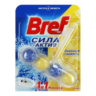 Освежитель для унитаза "Bref" Сила-Актив 4в1  thumbnail