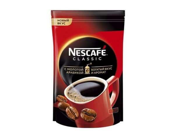 Кофе растворимый Nescafe Classic, с/б 47,5гр + Молотая арабика thumbnail