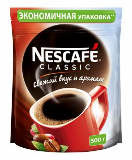 Кофе растворимый Nescafe Classic 500 г thumbnail