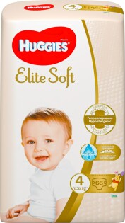 Подгузники "HUGGIES" Elite Soft.  thumbnail