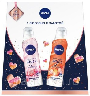 Подарочный набор Nivea (мусс д/душа 2 шт). thumbnail