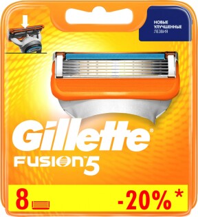 Кассеты сменные для бритья "GILLETTE" Fusion thumbnail