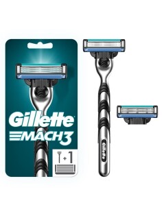 Бритвенный станок "Gillette Mach3" 2 касеты. thumbnail