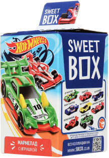 Жевательный мармелад Sweet Box  Hot Wheels Горячие Колеса Зубная паста с игр коллекция 3 thumbnail