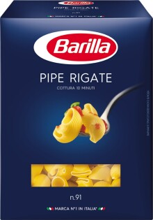 Макароны BARILLA  №91 Пипе Ригате 450гр thumbnail