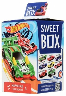 hot wheels sweet box