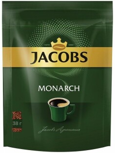 Кофе Jacobs Monarch растворимый сублимированный 38 г thumbnail