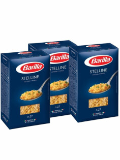 Макароны Barilla STELLINE звездочки №27 450 гр thumbnail