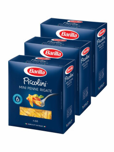 Макароны Barilla MINI PENNE RIGATE №66 PICCOLINE 450 гр thumbnail