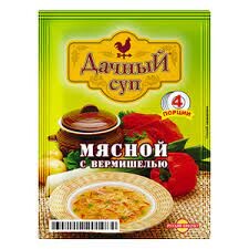 Суп Дачный Русский Продукт Мясной с вермишелью 60 гр thumbnail