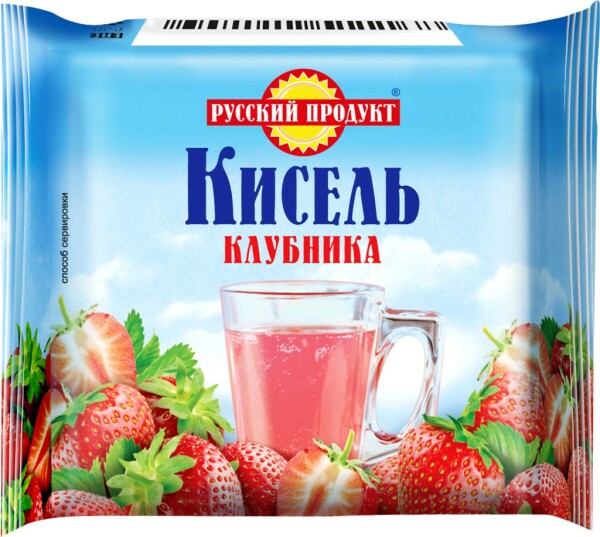 Кисель клубничный Русский продукт  190 гр thumbnail