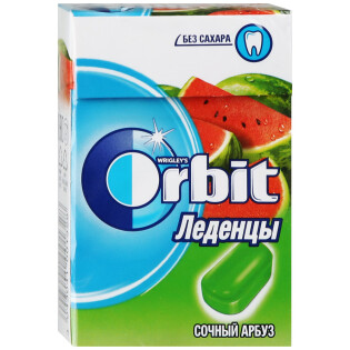 Orbit  Сочный Арбуз  жевательная резинка без сахара thumbnail