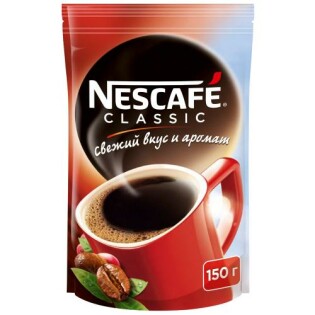 Кофе растворимый Nescafe Classic 150 г thumbnail