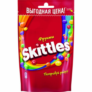 Skittles  Фруктовый  драже в сахарной глазури, 38 г thumbnail