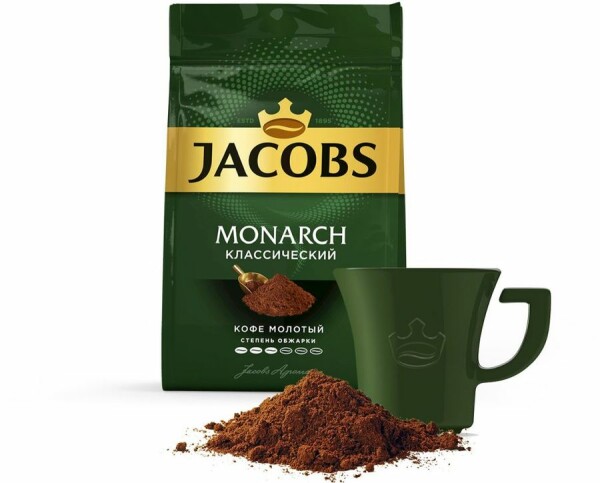 Jacobs Monarch кофе молотый, 70 гр thumbnail