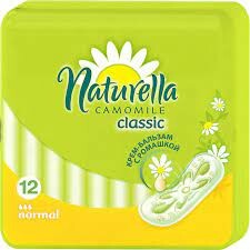 Гигиенические прокладки Naturella Classic Сamomile, normal, 3 капли, 12 шт. thumbnail