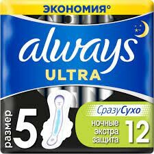 Гигиенические прокладки Always Ultra Night Deo (Размер 5 thumbnail