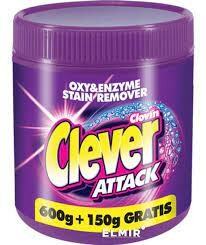 Пятновыводитель Clovin Clever Attack 750 г thumbnail